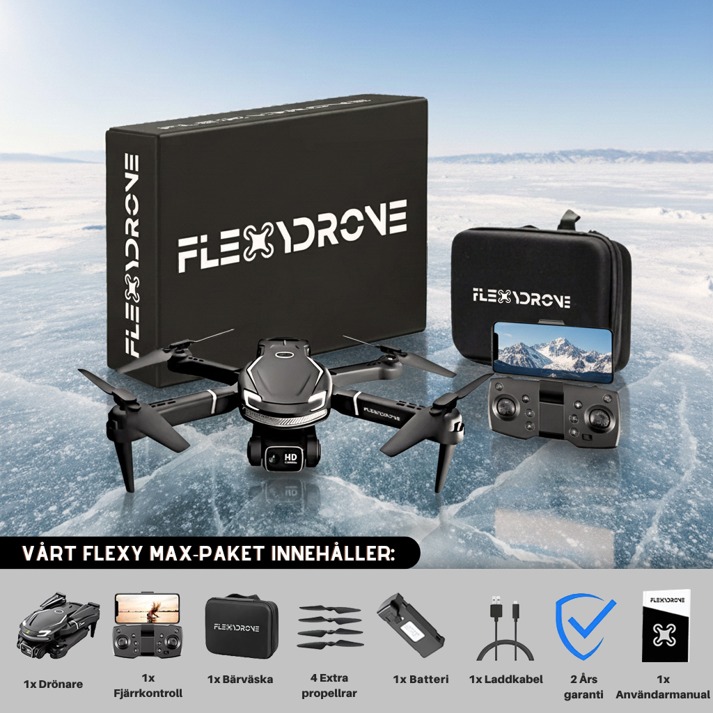 FLEXY Max - Drönare 4K